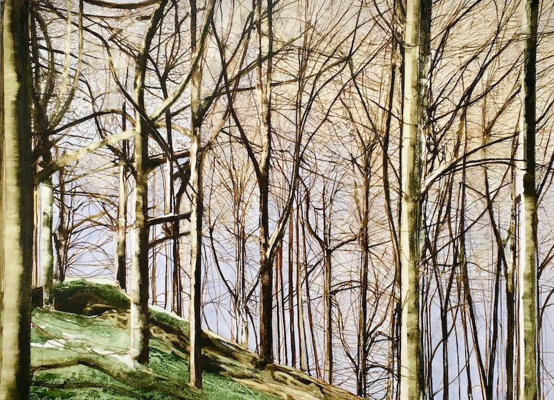 ‘Lakeland Spring’ - Oil on Canvas 121x167cm, 2021